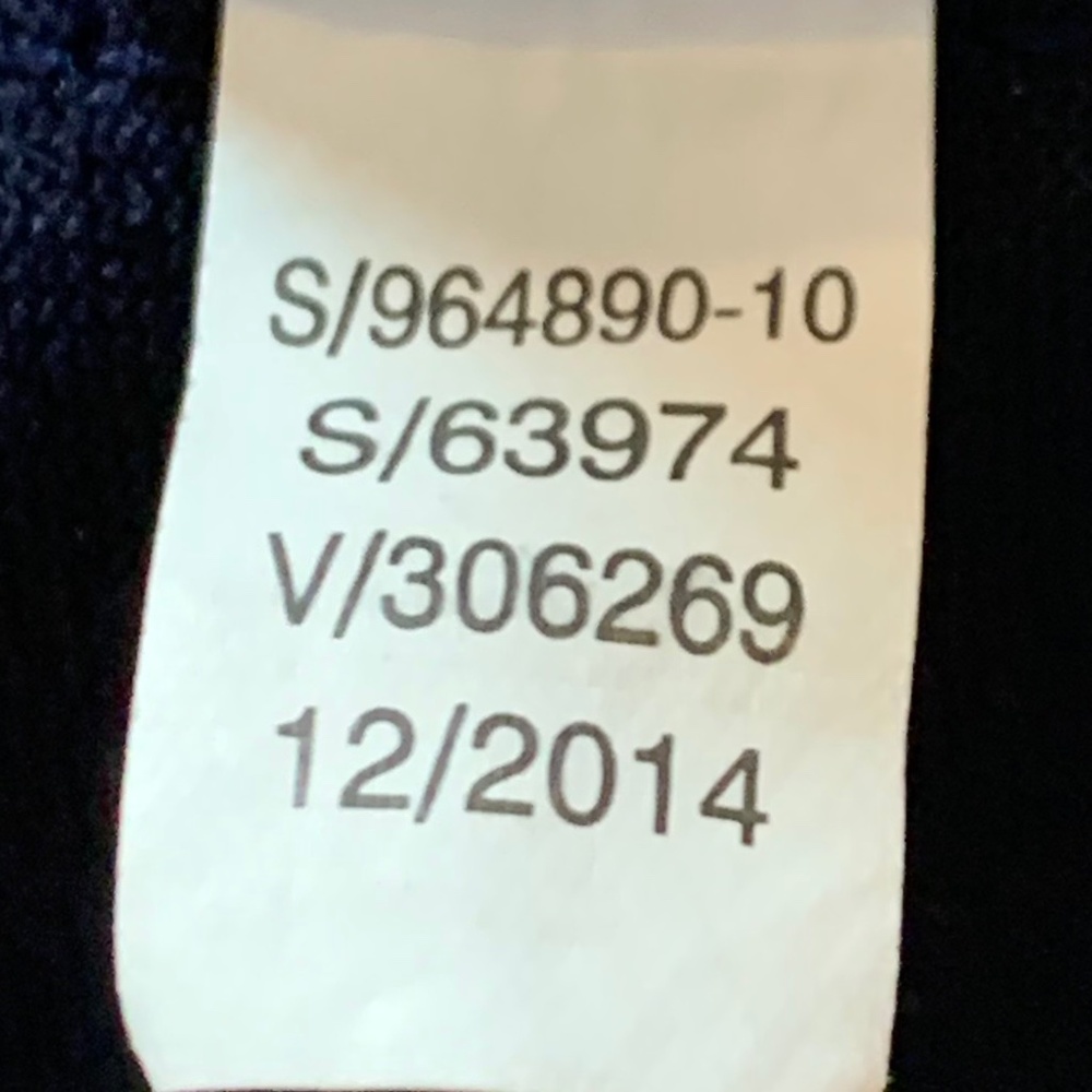 EUC – Athleta – Ruched Bikini Bottoms – Navy – Size Large - Picture 5 of 5